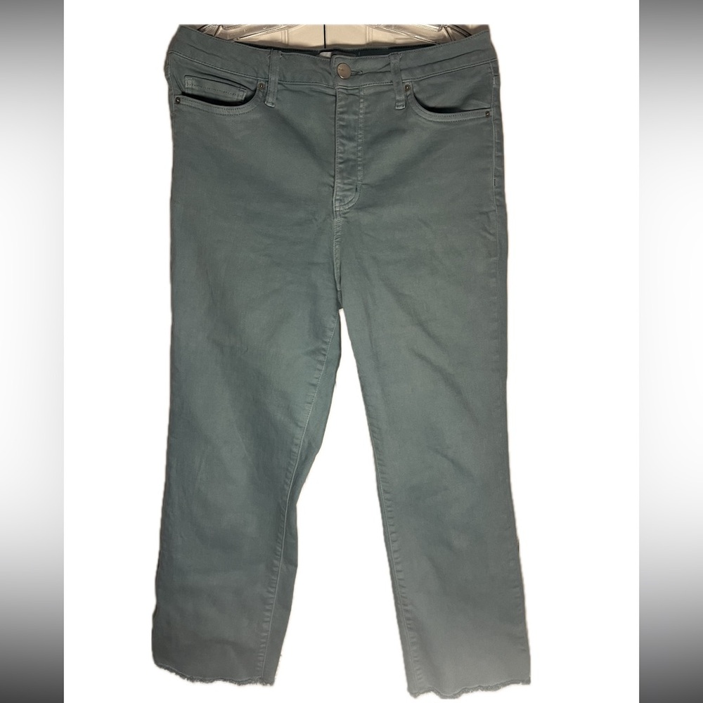 High Rise Women Jeans in Teal